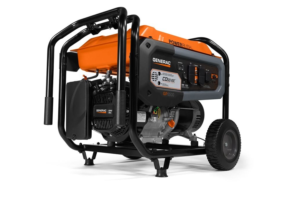 Advanced Heating and Cooling Services Inc. - Portable Generator, 6500 | Pull Start with Cord | 49ST